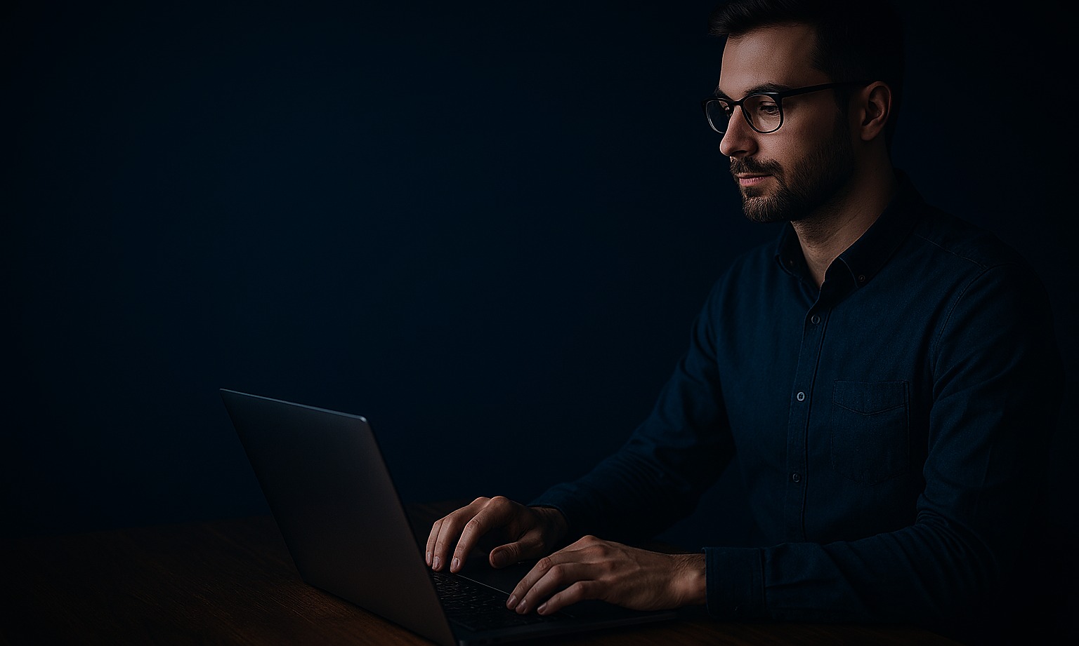 Portrait of a software developer